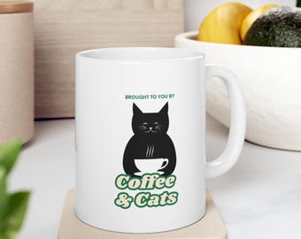 de café et de chats | Tasse à café en céramique