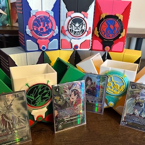 Digimon kortspel anpassad kortlekslåda - LIBERATOR serietidningssamling