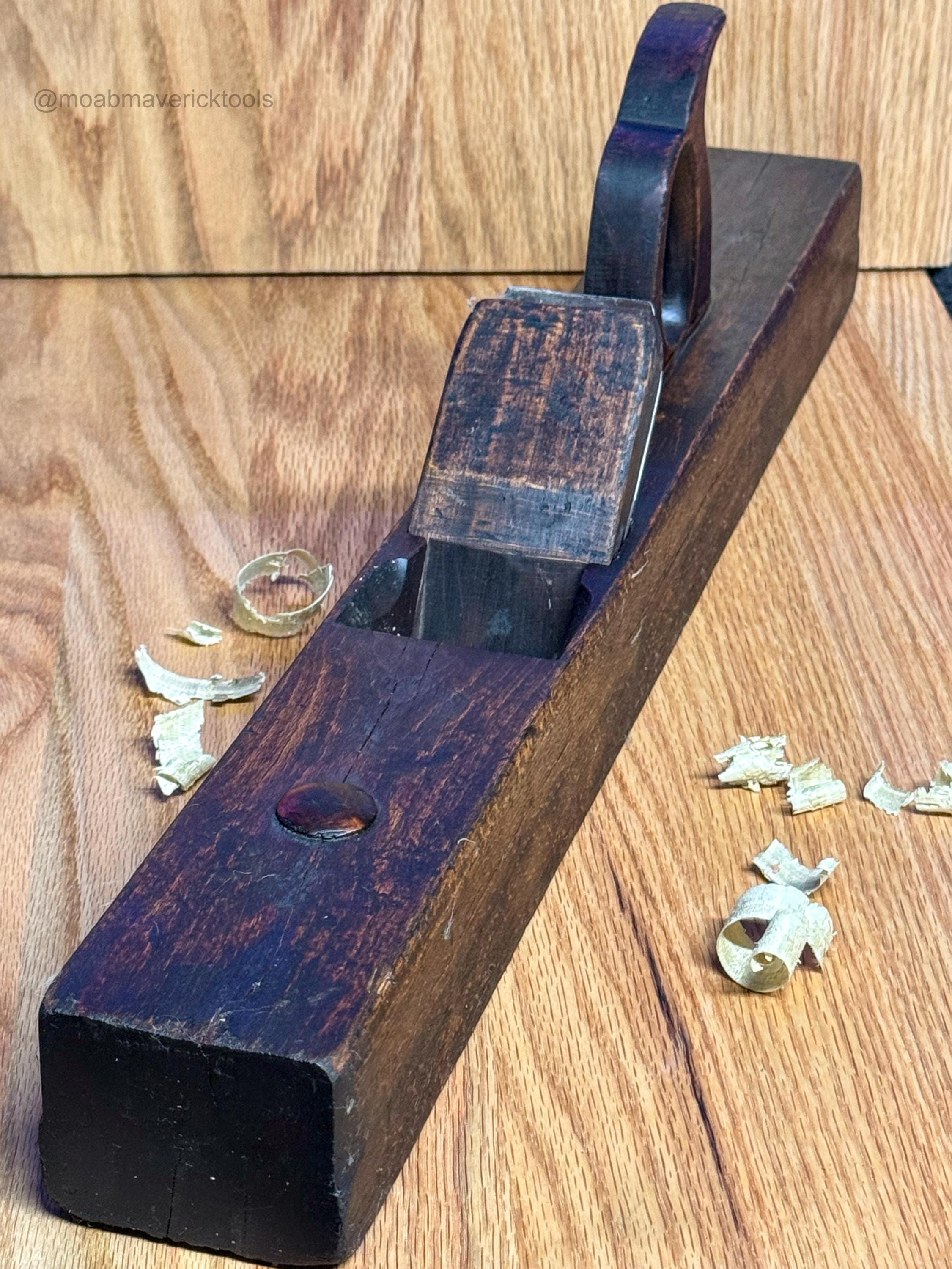 Vintage 26" Wooden Jointer Plane – Sandusky Tool Co Cast Steel Iron – Restored Woodworking Tool
