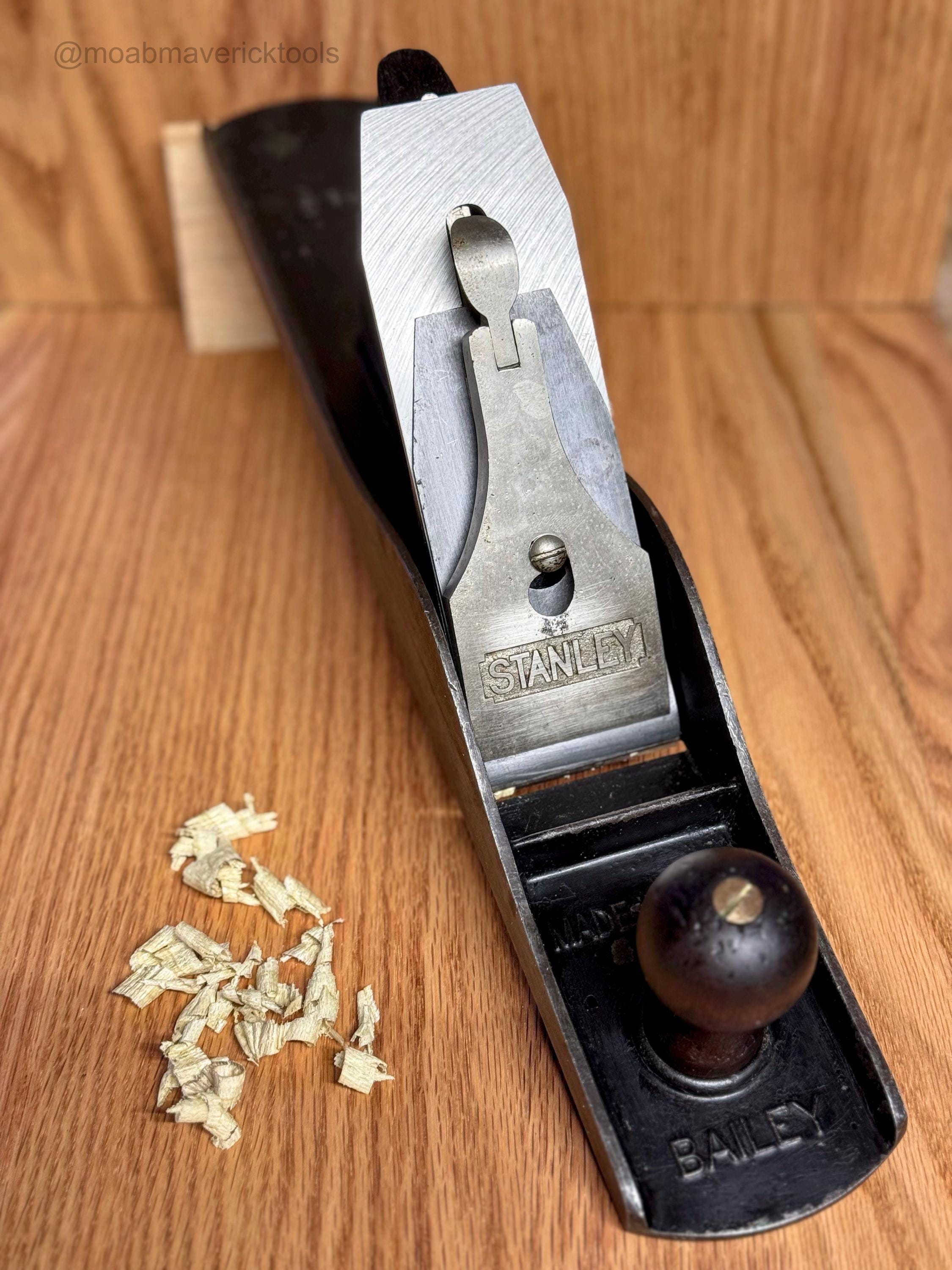 Vintage Stanley Bailey No. 6 Fore / Jointer Plane – Mid-Century Made in USA, Restored User with Modern Taytools Iron