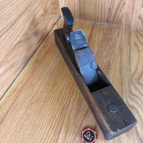 Antique Wood Hand Plane Scioto Works 16 Inch Ohio Tool Co Restored Woodworking Tool
