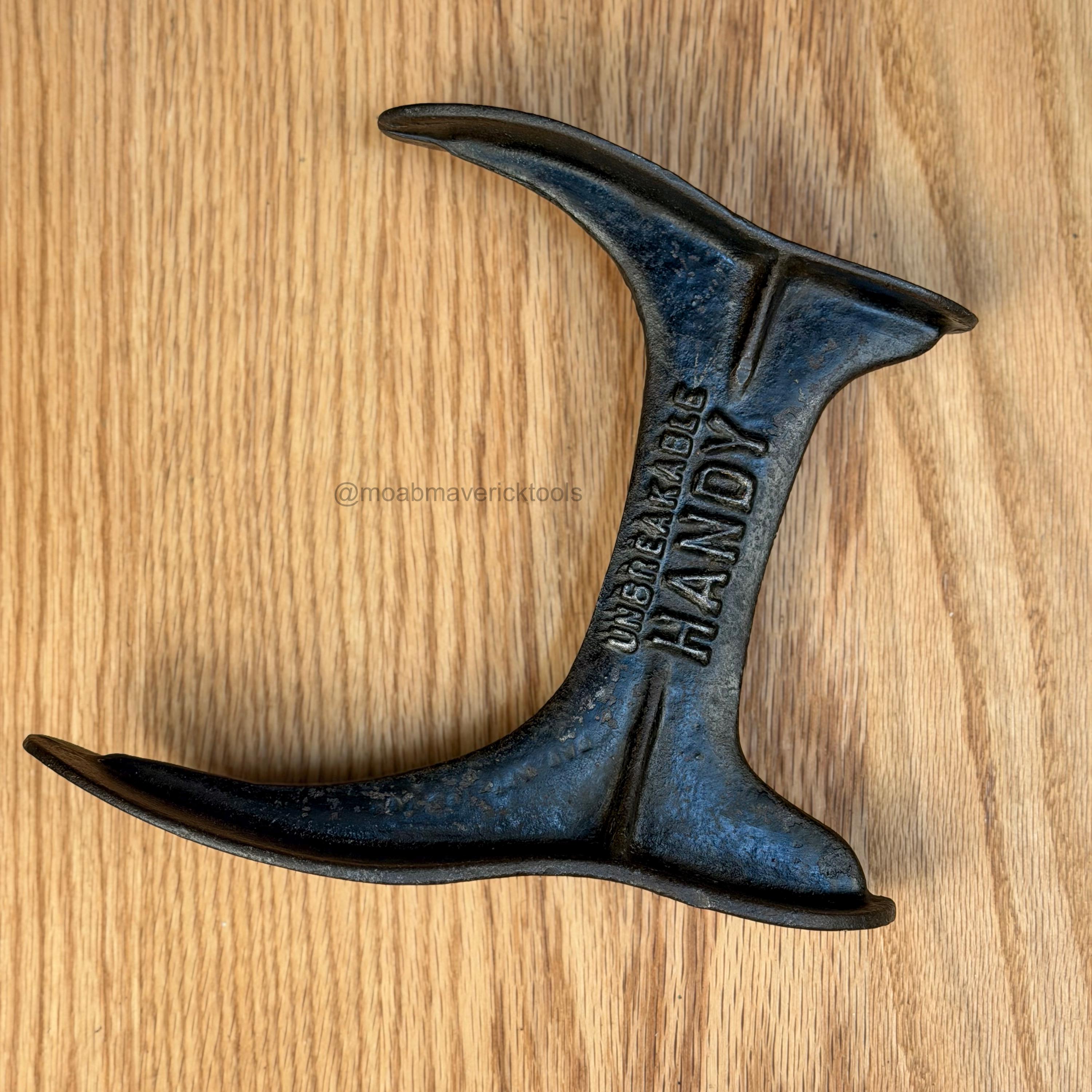 Vintage Cobbler Shoe Anvil Unbreakable Handy Cast Iron Shoe Stand Industrial Decor