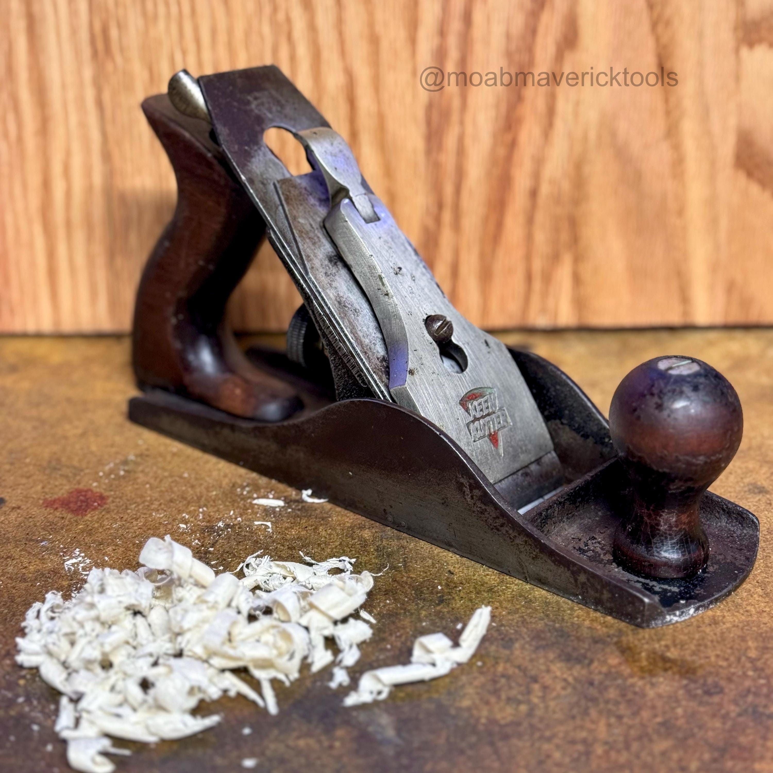 Vintage Keen Kutter No. 4 Bench Plane – Restored Bailey Pattern Smoother, USA Made