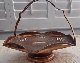 Vintage Farberware Copper Cake Stand