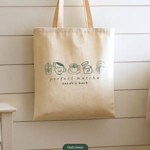 Matcha Tote Bag - Etsy