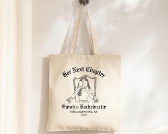 Bolso de mano para despedida de soltera "Su próximo capítulo", "Chicas se volvieron suaves", "Bolso de mano para despedida de soltera", "Bolso de mano para amantes de la lectura", "Bolso de mano para el club de lectura de despedida de soltera"