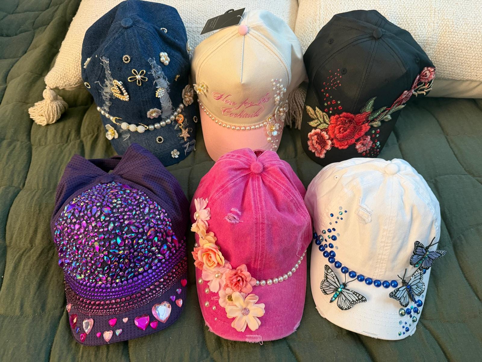 Gorgeous women’s hat with decorations. Size 6 Amazon.com: Juvale Mini Tea Party Hats - Clip-On Fascinator  main image 2