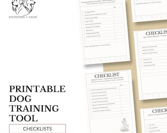 Field Trial Checklist | Be Prepared for Every Competition | Printable Dog Training Tool