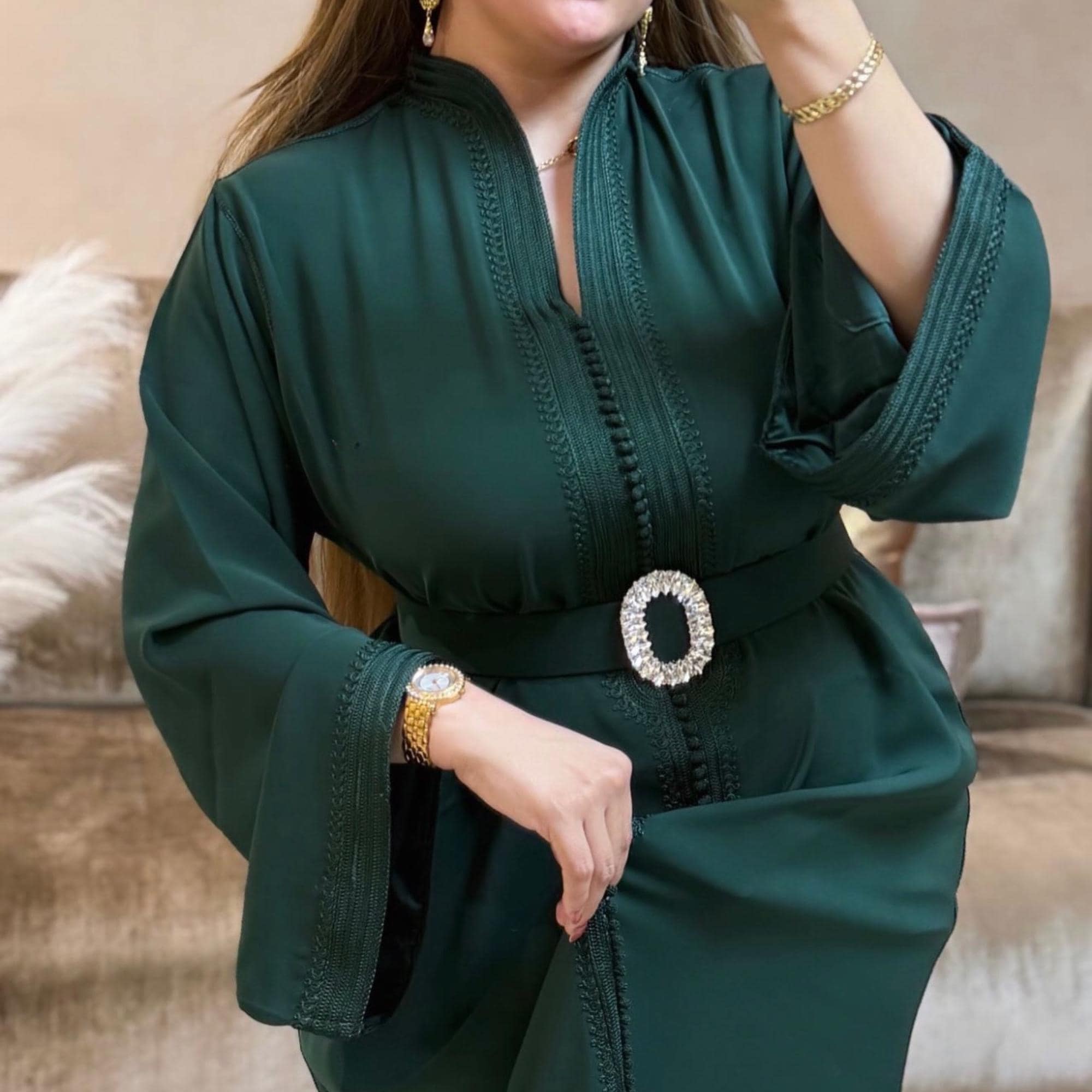 emerald green eid dress Emerald Green Kids main image 0