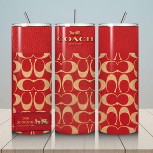 25+ Luxury Inspired Tumbler Wrap Bundle PNG | Luxury Coquette Style Sublimation | Luxury Designer Tumbler Wraps | Fashion Brand Sublimation image 9