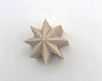 Sello Starburst para arcilla de cerámica