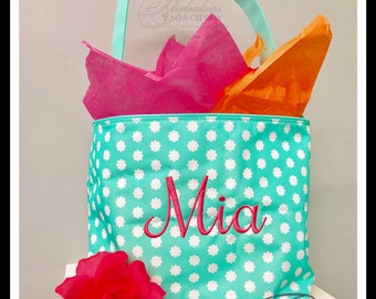 Personalized Easter Basket ~ Personalized Easter Basket for Girls ~ Monogrammed Easter Basket ~ Personalized Easter Bucket ~ Hadley Bloom