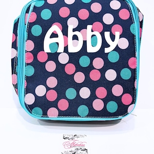 BLACK FRIDAY SALE - Personalized Lunchbox: Monogrammed Insulated Lunch Box