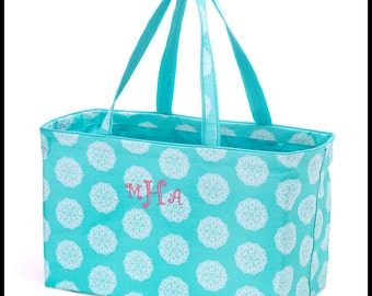 Personalized Large Tote Bag ~ Large Monogrammed Utility Tote ~ Monogrammed Ultimate Tote ~ FREE Personalization ~ quick shipping