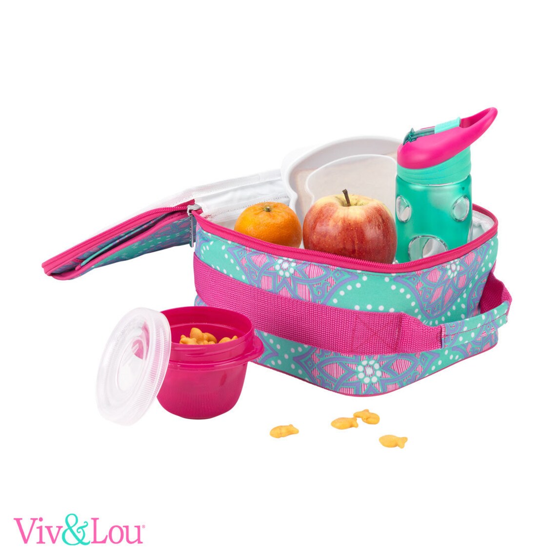 Girls Personalized Backpack & Lunch Box Monogrammed Backpack Etsy