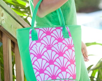 Personalized Insulated Lunch Tote: Monogrammed Cooler Bag