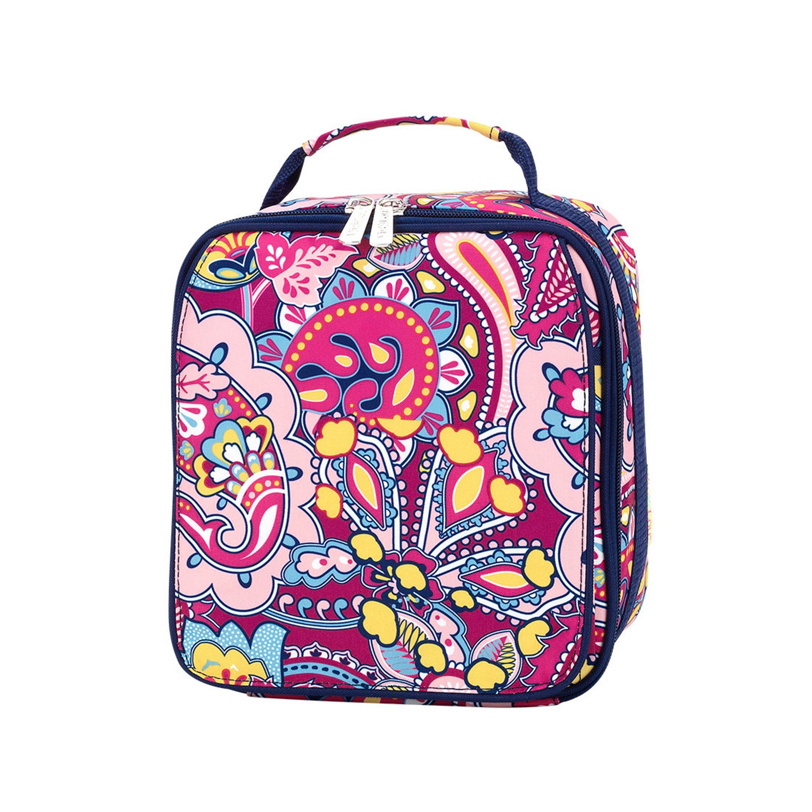 Girl's Personalized Backpack and Lunch Box Set Etsy