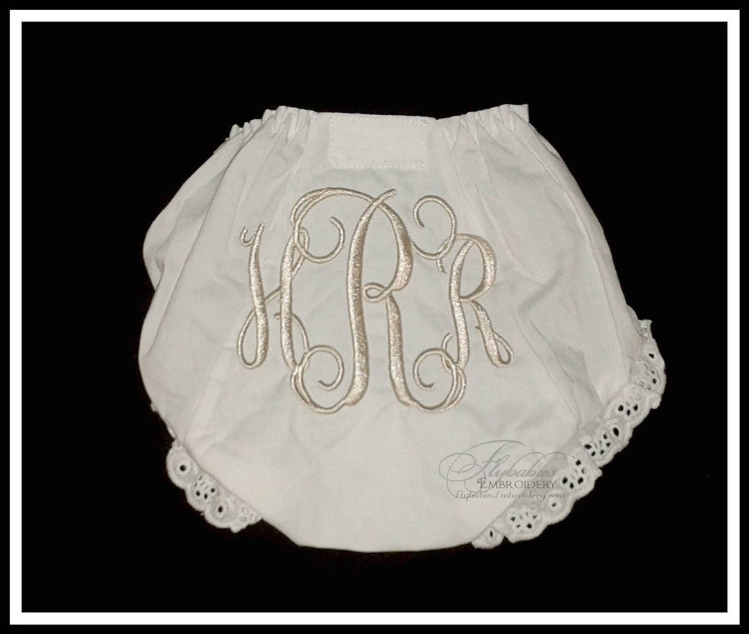 Personalized Baby Bloomers Monogrammed Baby Bloomers Monogrammed