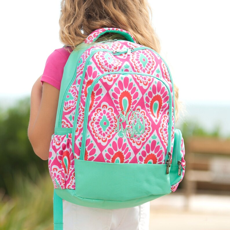 Personalized Beachy Keen Backpack & Lunchbox Set Girls Etsy