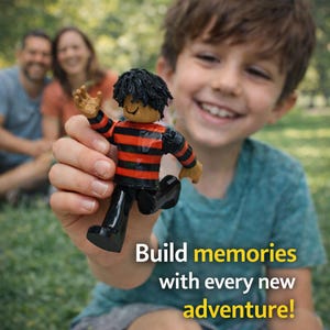 Custom Roblox Figures Avatar Character, Personalized Gift Gamer Gaming Gifts for Kids Boys Girl Her Him Birthday Party Favors 3D printed toy image 5