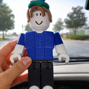 Custom Roblox Figures Avatar Character, Personalized Gift Gamer Gaming Gifts for Kids Boys Girl Her Him Birthday Party Favors 3D printed toy image 18