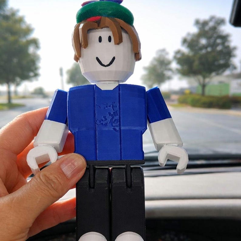 Custom Roblox Figures Avatar Character, Personalized Gift Gamer Gaming Gifts for Kids Boys Girl Her Him Birthday Party Favors 3D printed toy image 18