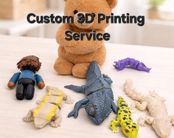 Custom 3D Printing Service Personalized Gifts Projects Products figures tools