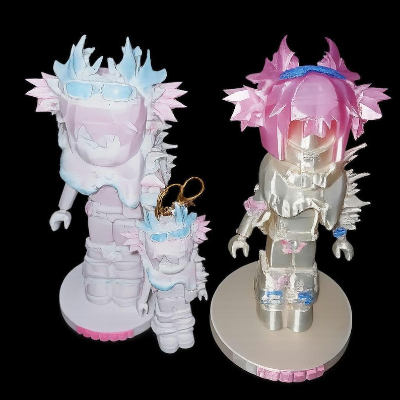 Custom Roblox Figures Avatar Character, Personalized Gift Gamer Gaming Gifts for Kids Boys Girl Her Him Birthday Party Favors 3D printed toy image 19