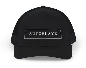 AutoSlave Trucker Hat | Embroidered Mesh Cap Streetwear