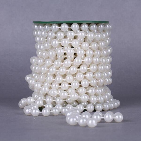 Plastic Pearl Roll,Rounded Pearl Beaded,Wedding Pearl Beads,Pearls for  Crafting,Crafting Pearls