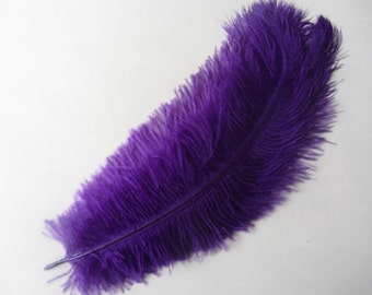 100pcs Purple  16-18inch ostrich feather for wedding table centerpiece,feather centerpiece,white ostrich feathers,wedding table