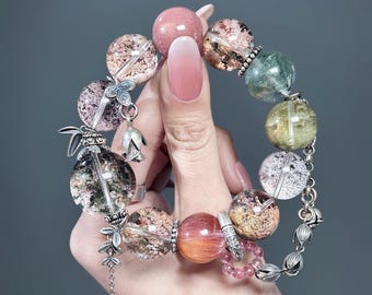 When Spring Arrives Garden Quartz Bracelet