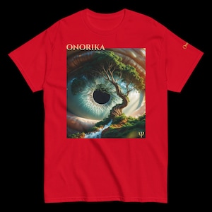 Surreal Art T-Shirt | Onorika Graphic Tee | Inner Vision | Artistic Statement Shirt