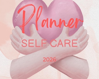 Self Care Planner ~ a Digital Wellness Journal for Women