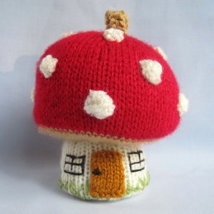 Toadstool Pincushion and Fairy pinkeep knitting pattern PDF Instant Download image 5