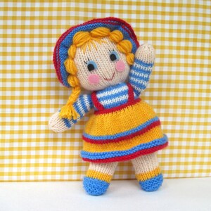 Sunny Sally doll knitting pattern PDF Instant Download image 3