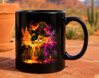 The Spell Has Attitude Mug - Magical Coffee Cup with Attitude