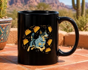 Heeler Taco Chaos Mug