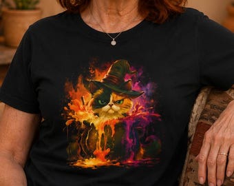 The Spell Has Attitude T-Shirt - Magical Tee with Attitude