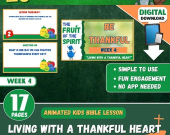 Be Thankful: Living With A Thankful Heart (Week 4)