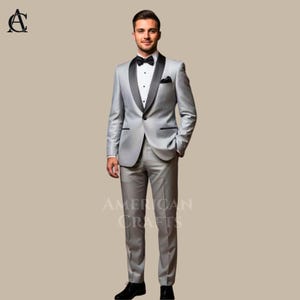 Silver Tux Jacket - Etsy Silver Tux Jacket - Etsy