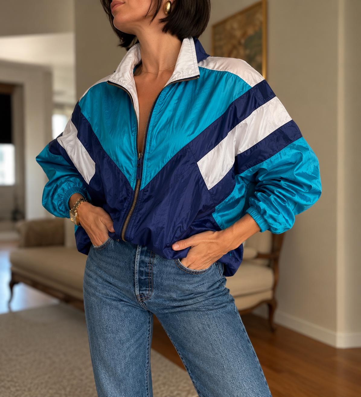 Retro windbreaker - Etsy 日本