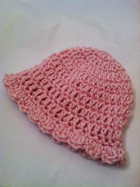 Crochet Baby Hat Pattern, Crochet Baby Hat, Crochet Baby Hat