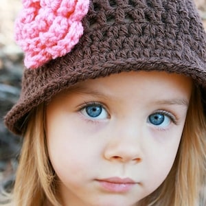 CRoChet PAtTerN, Crochet Hat Pattern, Instant Download, Julia Hat Pattern, Pattern Crochet Hat, Crochet Child Hat Pattern