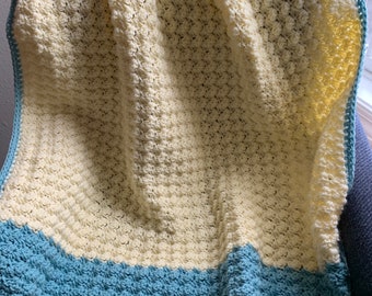 Crochet Baby Blanket Pattern, Baby Blanket Pattern, Baby Afghan Pattern, Easy Crochet Blanket Pattern, Beginner Crochet Pattern, Pattern PDF