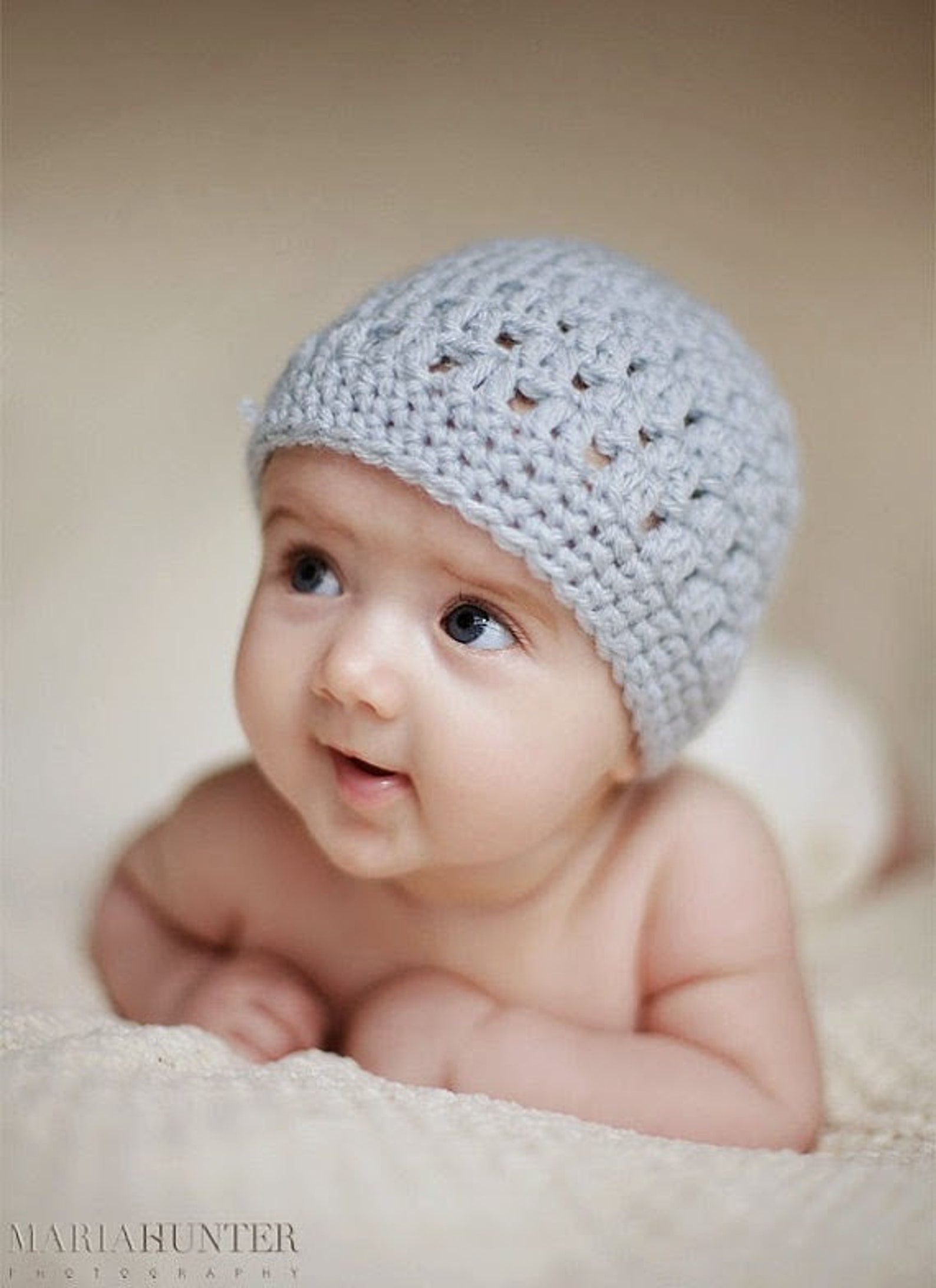 Crochet Pattern Baby Beanie Pattern Crochet Beanie Pattern Etsy
