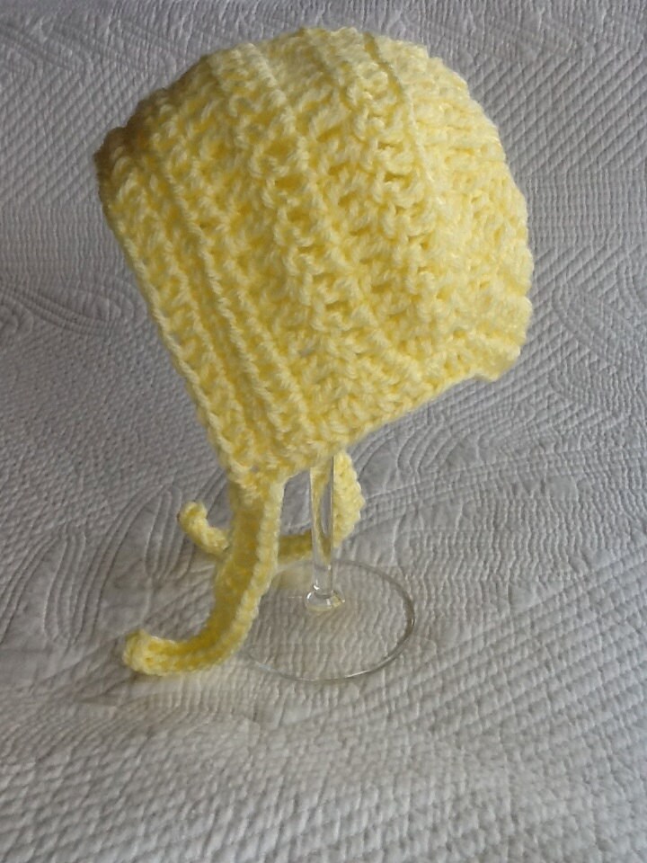 Easter Bonnet Crochet Baby 