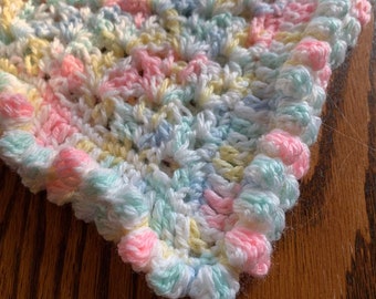 Baby Blanket, Crochet Baby Blanket, Baby Afghan, Soft and Cozy Baby Afghan, Crochet Baby Blanket, Baby Shower Gift, Pastel Pink Blanket,