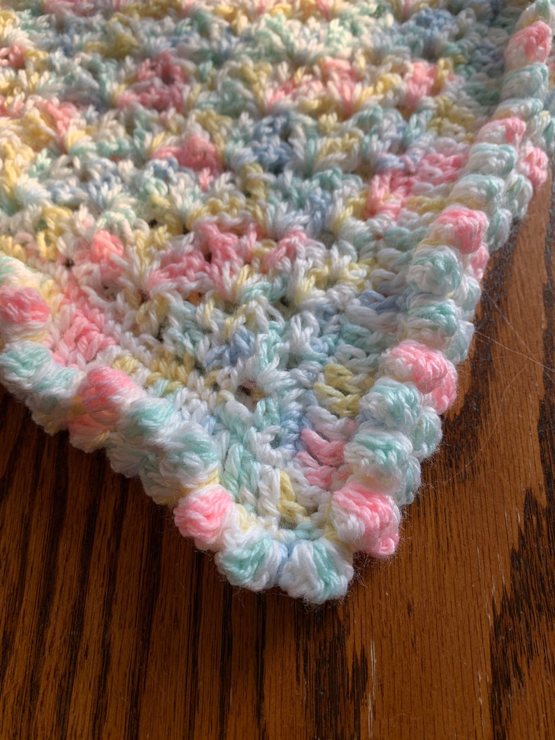 Crochet Baby Afghan Pattern, Baby Blanket Pattern, Baby Afghan Pattern, Easy Crochet Baby Afghan Pattern, Beginner Baby Blanket Pattern image 5