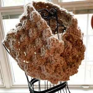 CroCheT PaTteRn, &quot;Bumpy Road Cowl&quot; Pattern, Crochet Cowl Pattern, Crochet Pattern, Cowl Pattern
